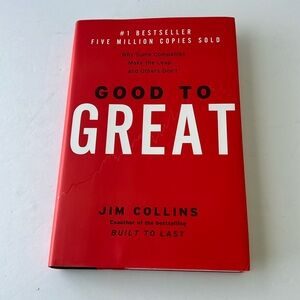 Hardcover Book Good to Great Jim Collins GUC
